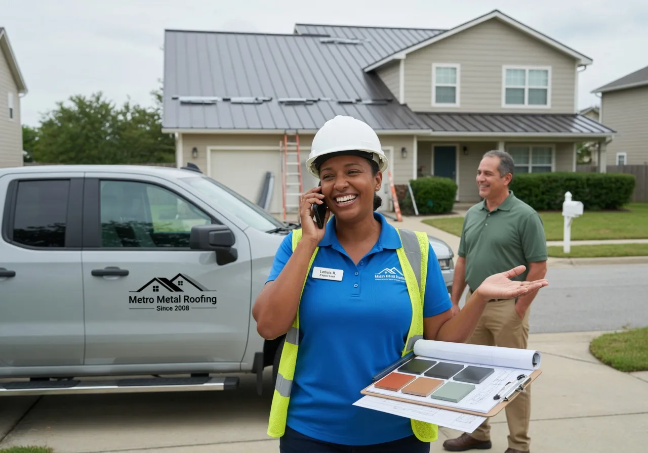 Storm Damage Metal Roof Repair in Villa Ridge, IL